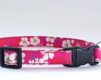 Cat Collar, Breakaway Cat Collar, Kitten Collar, Cute Cat Collar, Cat Collars, Cat Collar with Bell , Safety Cat Collar, Girl Cat Collar