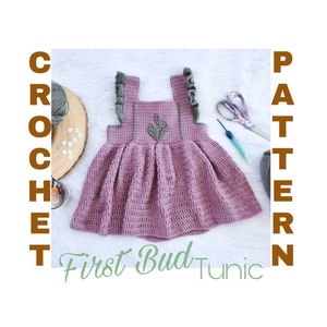 Crochet Tunic Pattern, crochet dress pattern, crochet top pattern, dress crochet pattern, kids crochet pattern, baby crochet pattern