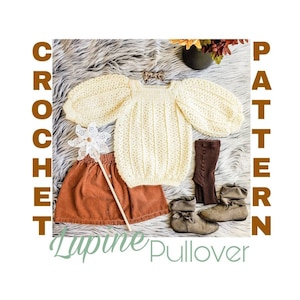 Crochet Pullover Pattern, sweater crochet pattern, jumper crochet pattern, kids crochet pattern, crochet pattern spring, crochet pattern kid image 1