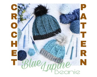 Crochet Beanie Pattern, crochet hat pattern, slouchy hat pattern, slouchy beanie pattern, crochet toque pattern, kids hat pattern, adult hat