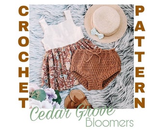 Crochet Bloomers Pattern, crochet diaper cover pattern, crochet shorts pattern, baby crochet pattern, kids crochet pattern, baby shower gift