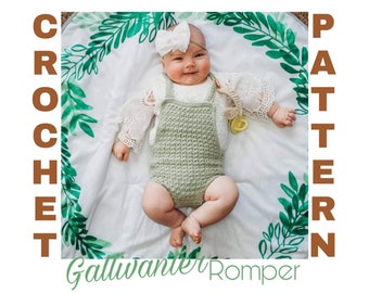 Romper Crochet Pattern, Crochet One Piece Pattern, Crochet Bodysuit Pattern, Baby Crochet Patterns, Kids Clothes Patterns, Crochet Romper