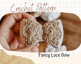Crochet Bow Pattern, crochet spring pattern, baby bow pattern, kids crochet pattern, hairbow pattern, easter pattern, gift pattern