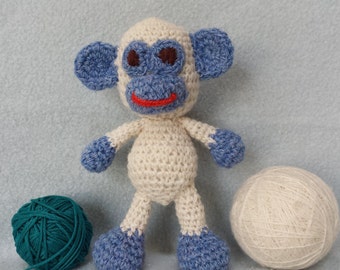 Amigurumi MONKEY, stuffed toy monkey, crochet monkey, amigurumi animal, crochet animal, stuffed toy, crochet toy