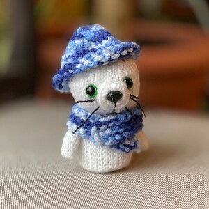 SEAL, knitted stuffed toy, knit bear, childrens toys, amigurumi image 3