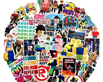 Roblox Stickers Etsy - roblox logo stickers
