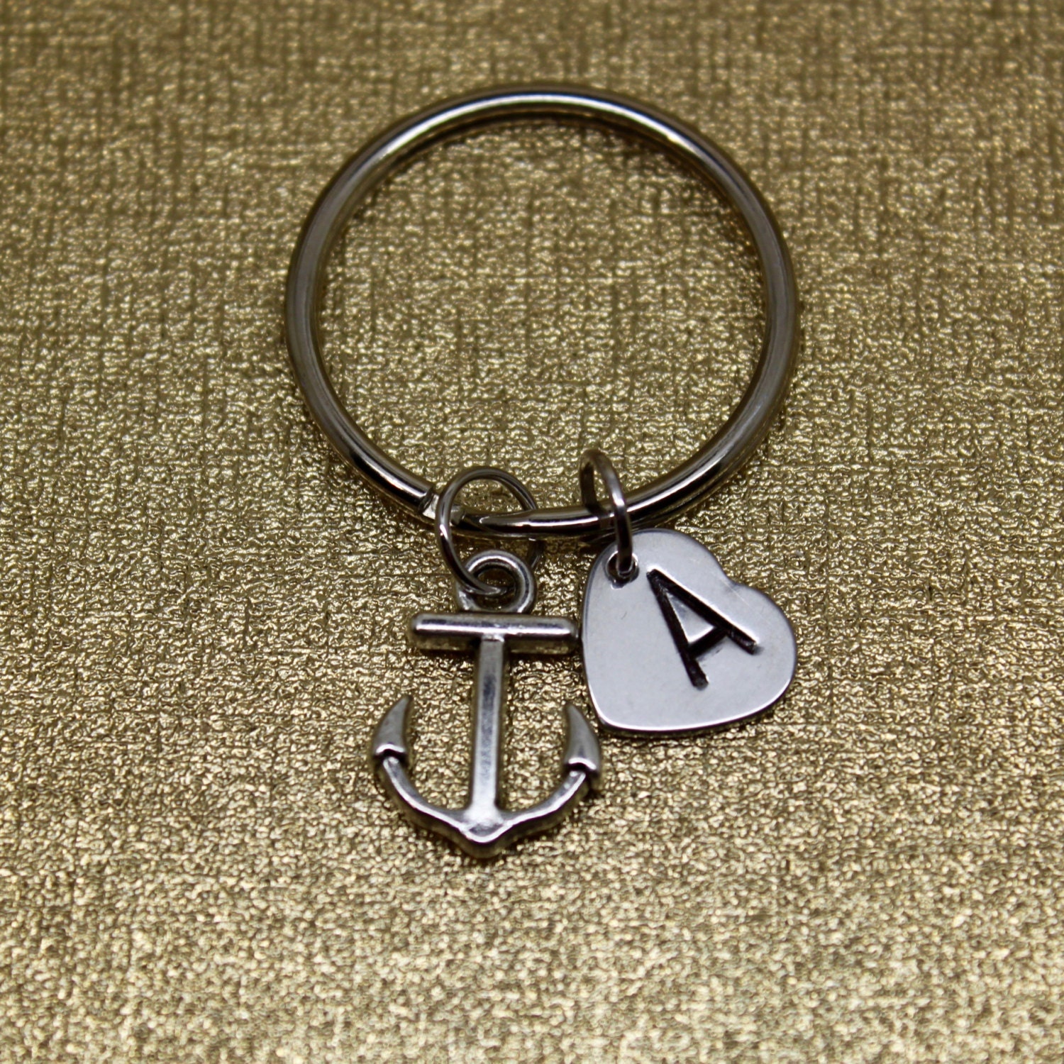Anchor Keychain Sheet Anchor Keychain Marine Charm Naval Etsy India