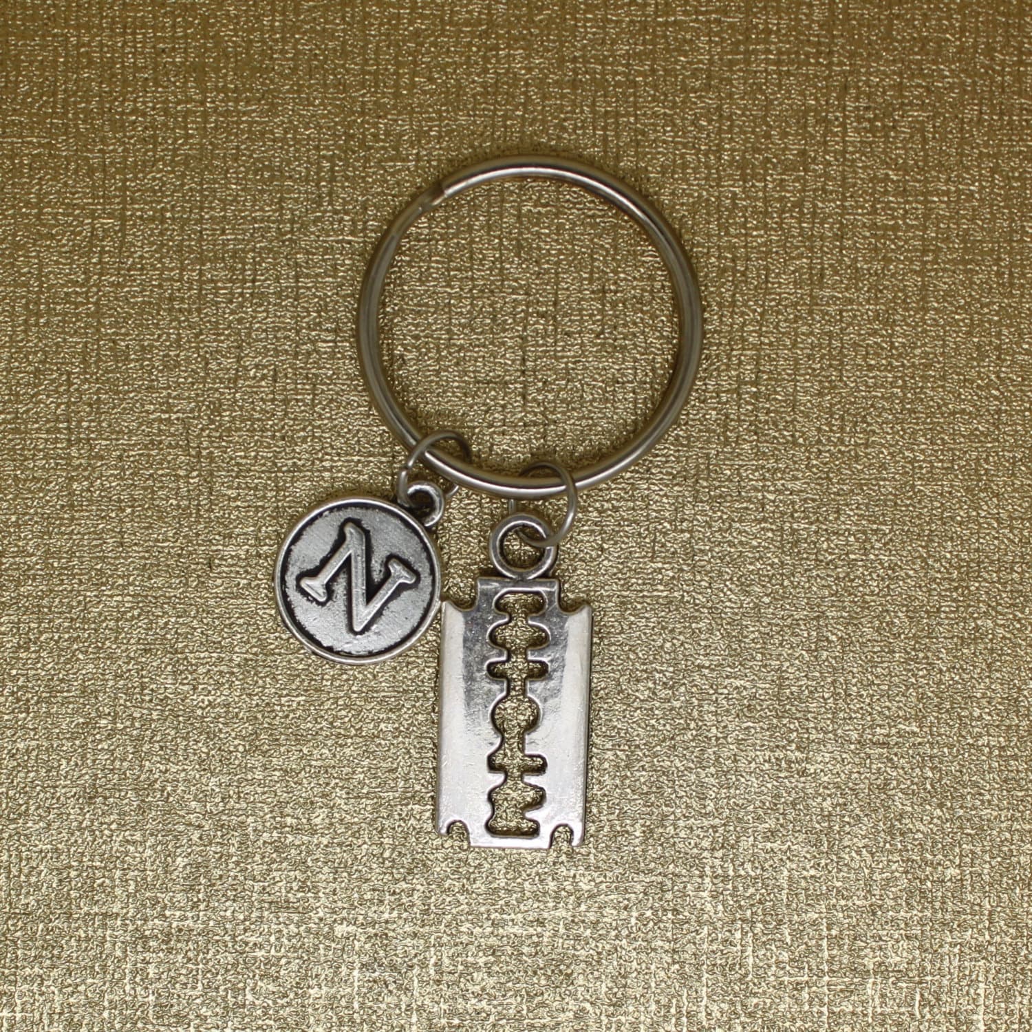 Razor Blade Keychain Razor Blade Keychain. Etsy