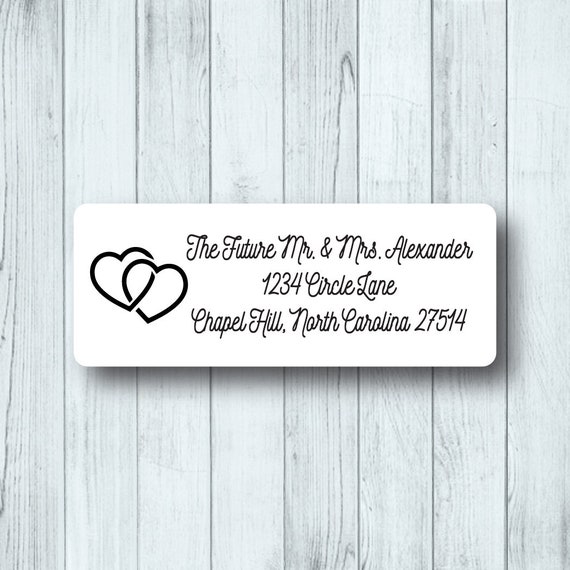 Embrazio Return Label Return Labels For Save The Dates How To Address Save The Date Envelope