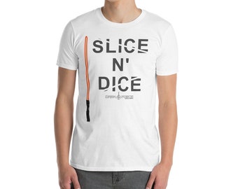 Slice n' Dice Dark Force Custom Sabers Short-Sleeve Unisex T-Shirt