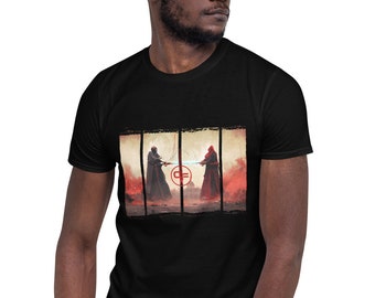 Fire and Fate Dark Force Custom Sabers Short-Sleeve Unisex T-Shirt