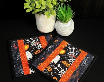 Star Wars Halloween Quilted Potholders-Sold in Sets of 2