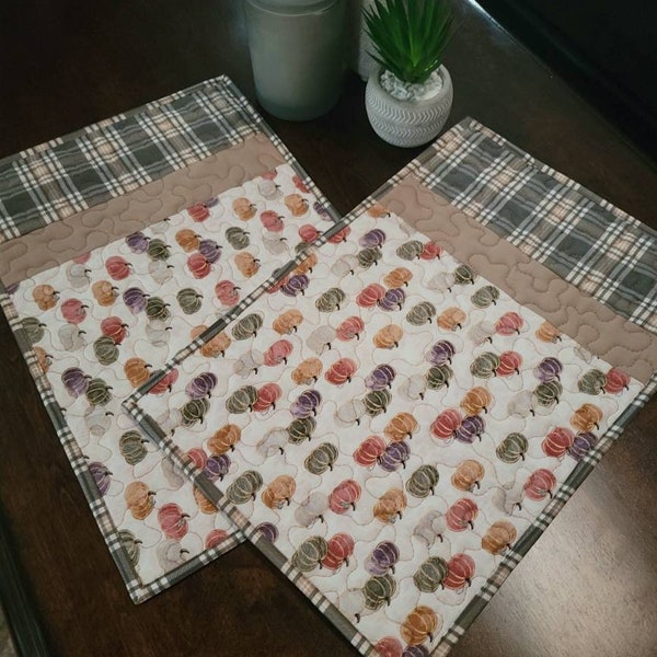 Quilted Placemats Etsy