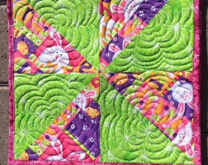 Easter Quilted Square Placemats in Sets of 4 Easter or Etsy