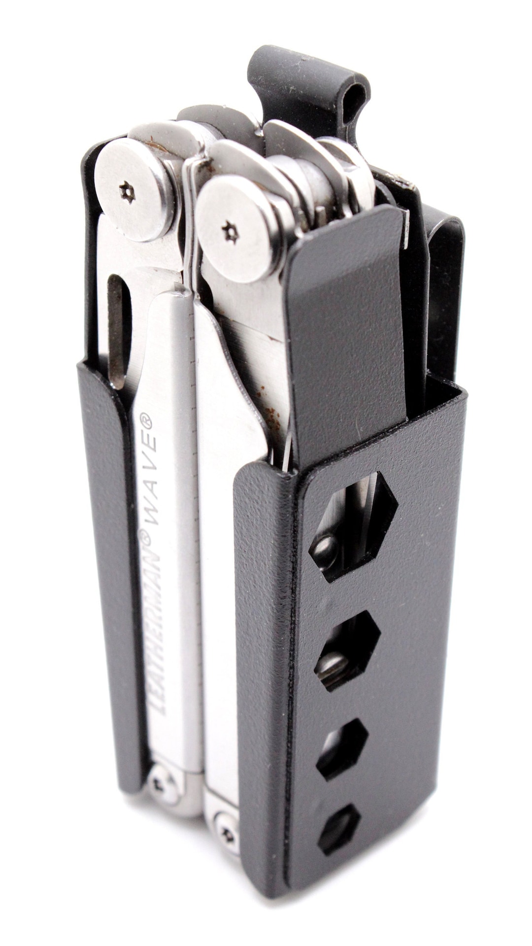 Leatherman Wave Bit Kit Sheath Adjustable Belt Size Etsy