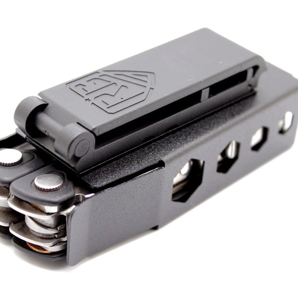 Sheath designed for Leatherman CHARGE & CHARGE + - adjustable belt size / rotatable clip