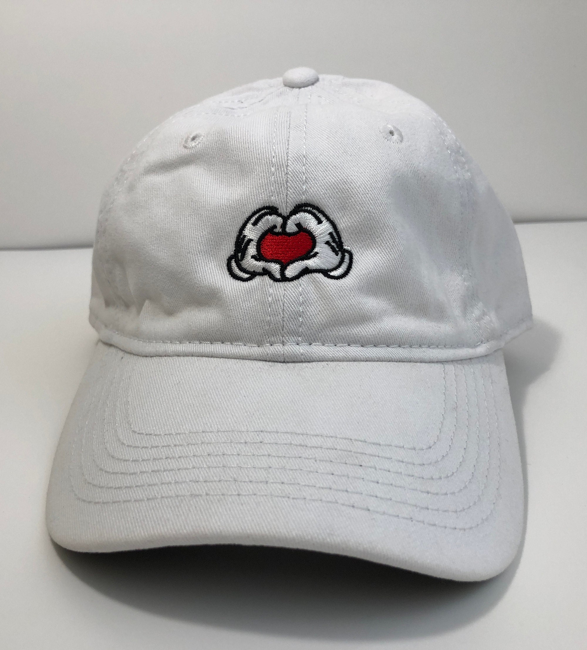 Heart Embroidered Hat Adjustable Cap 