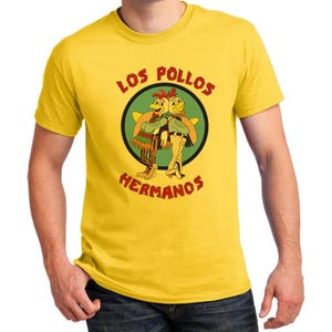 Los Pollos Hermanos T-shirts Men&#39;s, Women&#39;s, Youth, Toddler and Baby Bodysuit Creeper Halloween Cosplay shirts