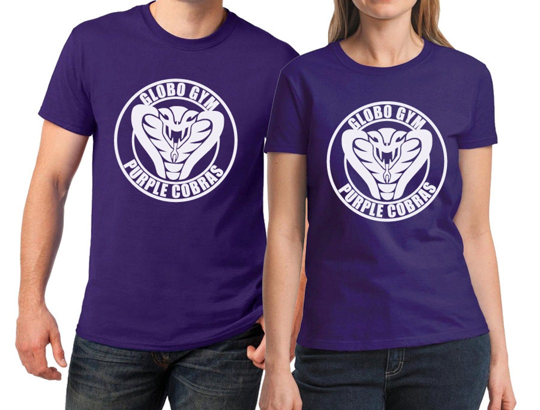 Globo Gym Purple Cobras T shirt Dodgeball Funny Gym T shirt Men s Women s Cosplay costume t shirt