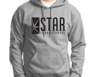 Star Labs Youth Hoodie Sweat Shirt The Flash STAR LABORATORIES Christmas Gift! 