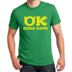 Oozma Kappa T-shirt Monsters University Halloween costume cosplay Shirts Women Mens Kids sizes