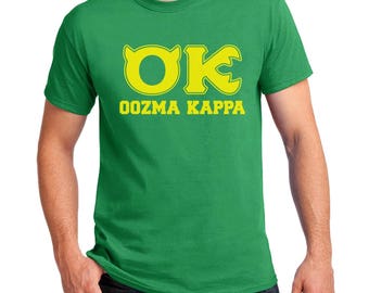 Oozma Kappa T-shirt Monsters University Halloween costume cosplay Shirts Women Mens Kids sizes