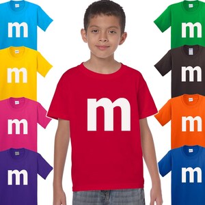 M print T-shirt Halloween Costume Cosplay candy T-shirts Available in Men's Youth Kids & Baby sizes image 4