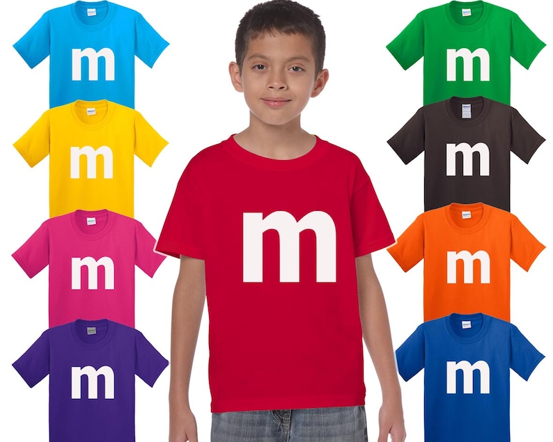 M print T-shirt Halloween Costume Cosplay candy T-shirts Available in Men's Youth Kids & Baby sizes image 4