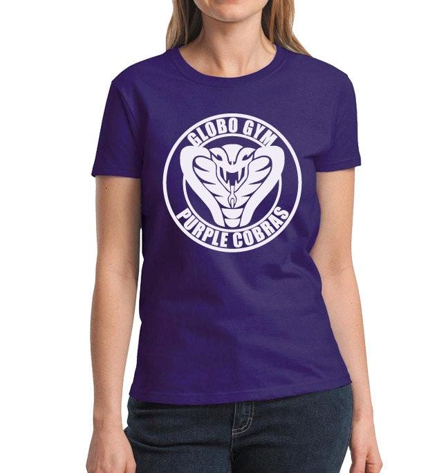 Globo Gym Purple Cobras T-shirt Dodgeball Funny Gym T-shirt Men's & Women's Cosplay costume t-shirt