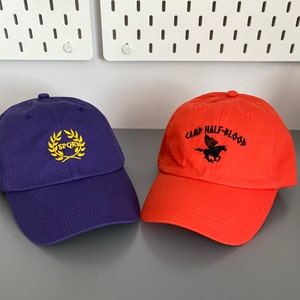Camp Jupiter Hat Camp Half Blood CHB Hat Embroidered Demigod Percy Jackson fan gift adjustable cap