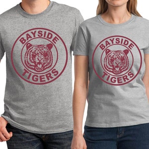 Bayside Tigers T-shirt Saved by the Bell Men&#39;s & Women&#39;s Halloween Cosplay costume t-shirt