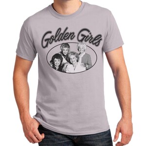 The Golden Girls T-shirt 80s Comedy Show Unisex Men&#39;s T-shirts and Ladies Jr Slim-Fit shirts
