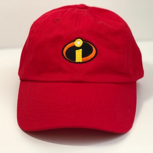 The Incredibles embroidered logo Hat Mr Incredible Super Hero Family fan Gift Adjustable Hats