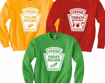 Tomato Ketchup Relish Mustard 