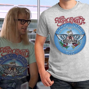 Garth Algar Aerosmith Cosplay T-shirt Wayne's World Movie Halloween Costume  Shirts Men's Women Youth Tops - Etsy