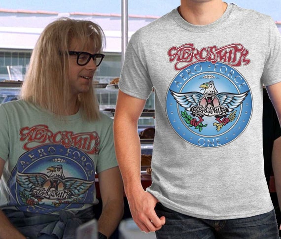 Garth Algar Aerosmith cosplay T-shirt 