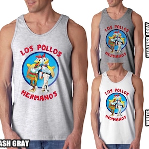 Los Pollos Hermanos Tank Top Chicken Brothers Sleeveless Shirts