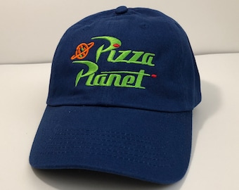 Pizza Planet embroidered Hat Toy Story Andy's Buzz Woody Alien Planet toys Halloween costume hats