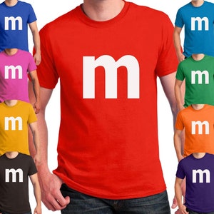 M print T-shirt Halloween Costume Cosplay candy T-shirts Available in Men's Youth Kids & Baby sizes image 1