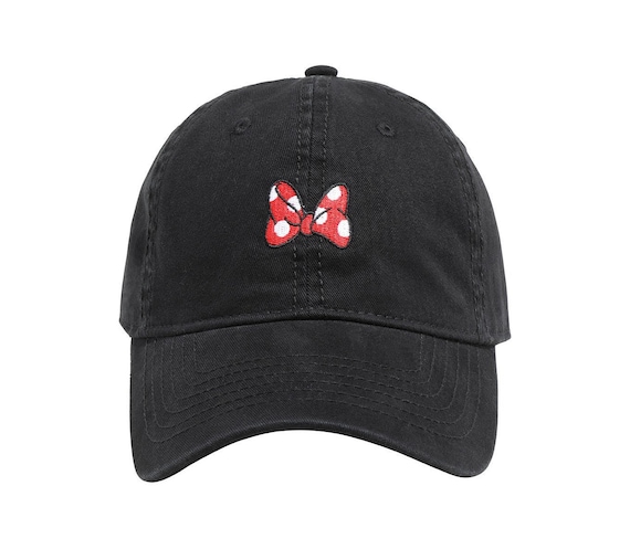 Minnie Mouse Bow Embroidered Hat Disney Parks Mickey Minnie  display picture 2