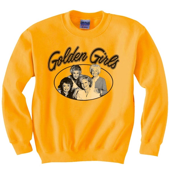 The Golden Girls Sweatshirt 80s Comedy Show Sweatshirt Adult S-4XL Sweatshirts