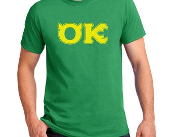 Squishy Oozma Kappa T-shirt Monsters University Halloween costume cosplay Shirts Mens Kids sizes