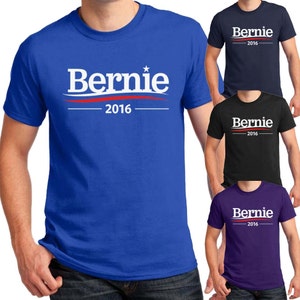 Bernie Sanders 2016 Presidential Campaign Vote for Sanders Men&#39;s Unisex T-shirts and Ladies Slim-Fit T-shirts