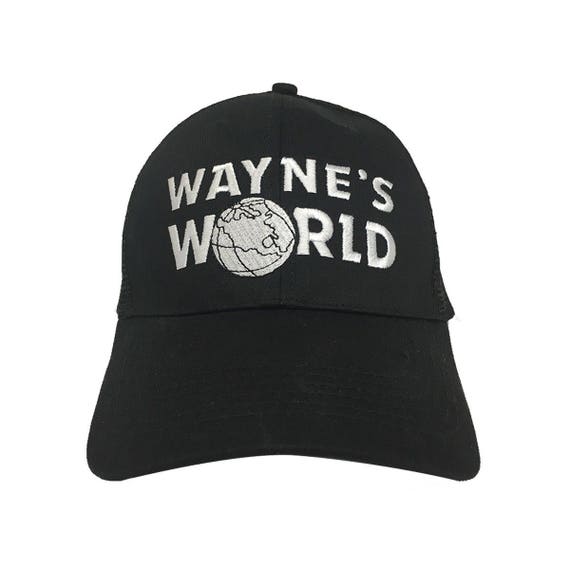 Wayne's World Logo Hat Wayne Campbell 
