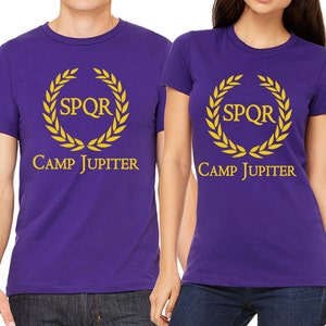 Camp Jupiter T-shirt Percy Jackson Demigods Olympians Men's & Women's Cosplay T-shirts image 1