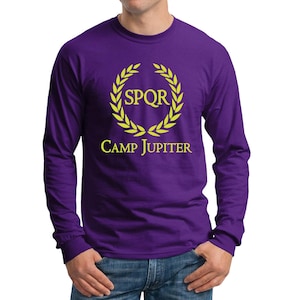 Camp Jupiter Percy Jackson Olympians Long Sleeve Adult size Shirts