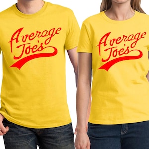 Average Joe&#39;s T-shirt Dodgeball Funny Gym T-shirt Men&#39;s & Women&#39;s Youth Cosplay costume t-shirt