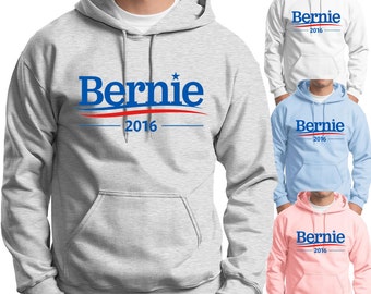 Bernie Sanders 2016 Hoodie Presidential Campaign Vote for Sanders Adult and Youth Hoodies Vote Sanders For President 2016