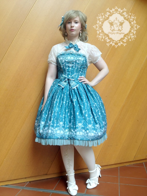 chinese dress ladies JSK♥ Ready to Ship♥Cat Mermaid Sweet Lolita Dress JSK – nbsama main image 1