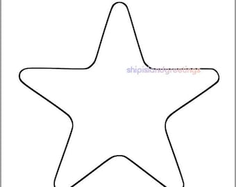 9 Inch Candy Cane Template-printable Template-holiday - Etsy